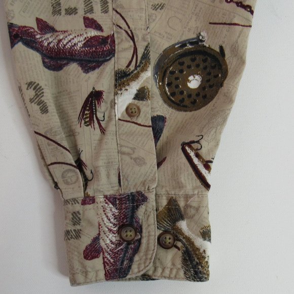 Magellan Sportswear Men Long Sleeve Fishing Shirt - Picture 4 of 6